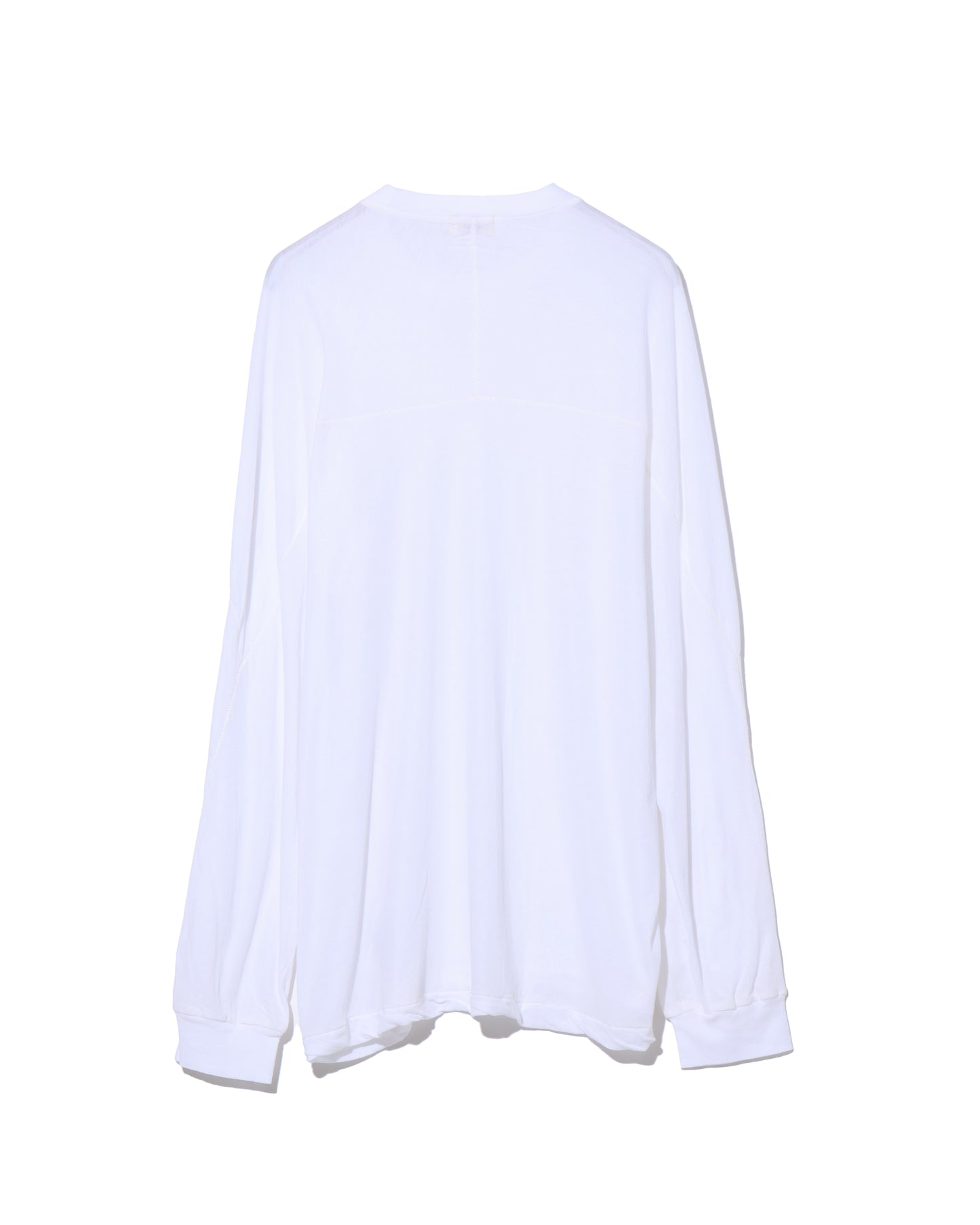 high twist cotton sheer jersey football Tee