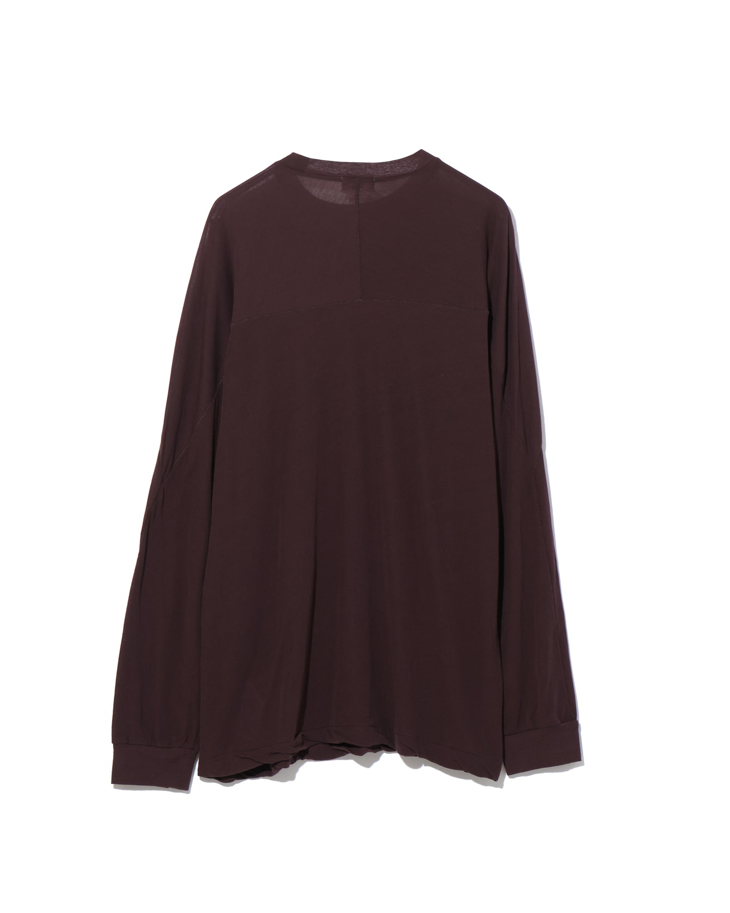 high twist cotton sheer jersey football Tee