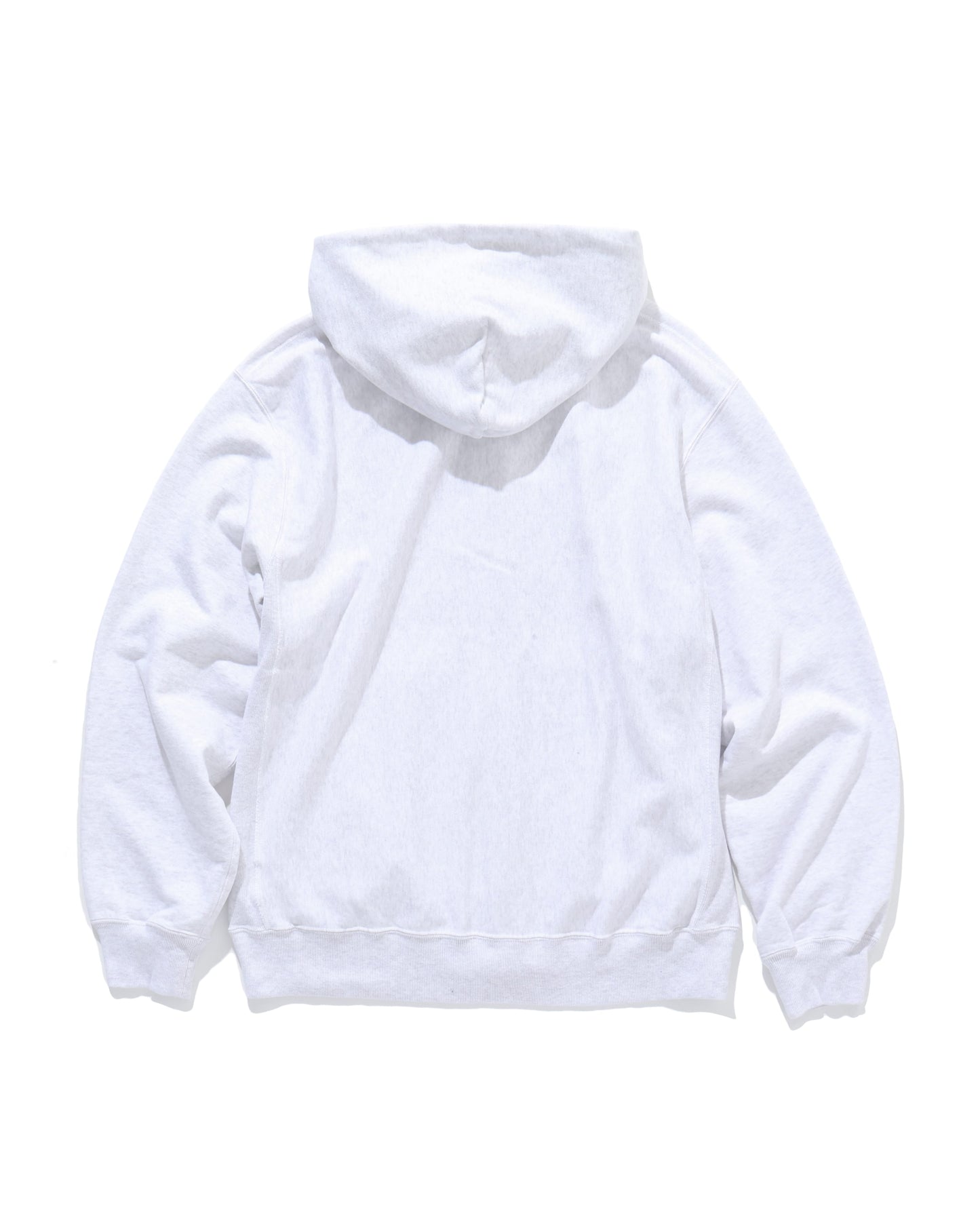 Soft&Hard Sweat Hoodie ZIP HEATHER WHITE