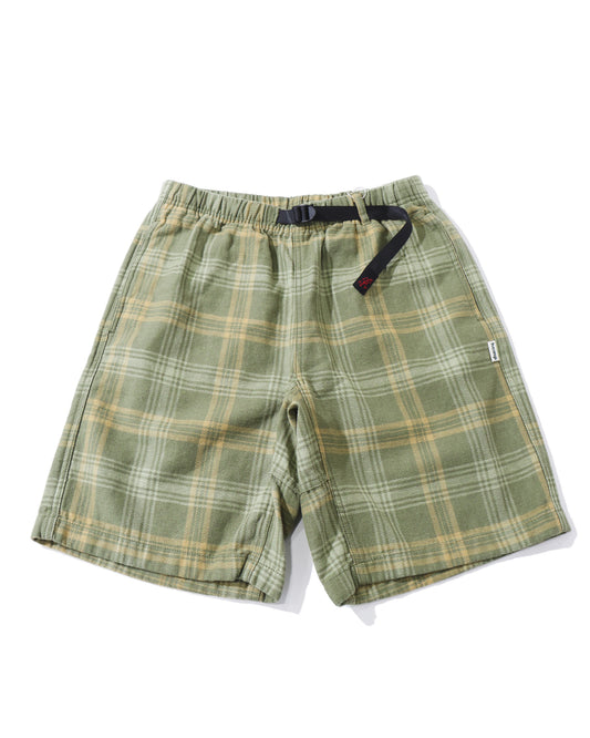 HEMP G-SHORT PLAID