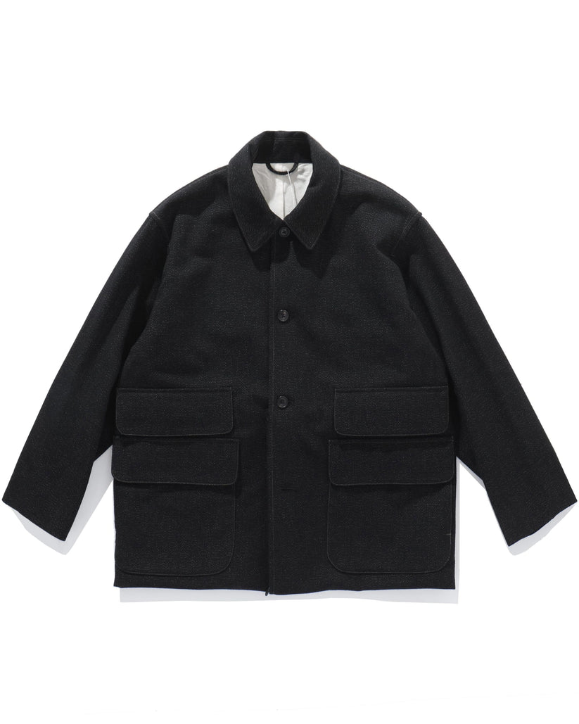 Tweed Hunting Jacket BLACK – TIME AFTER TIME