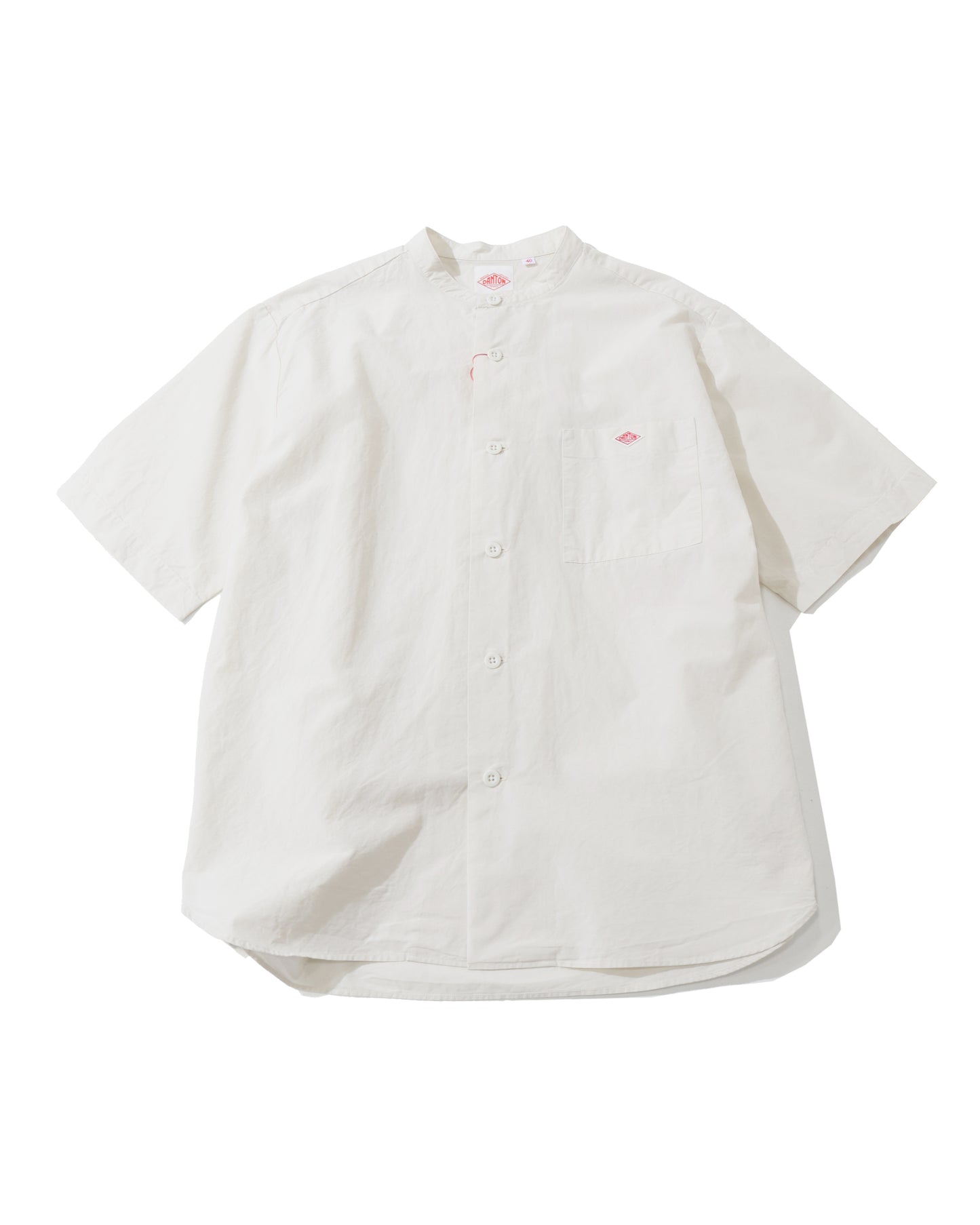 BAND COLLAR SHIRT S/S