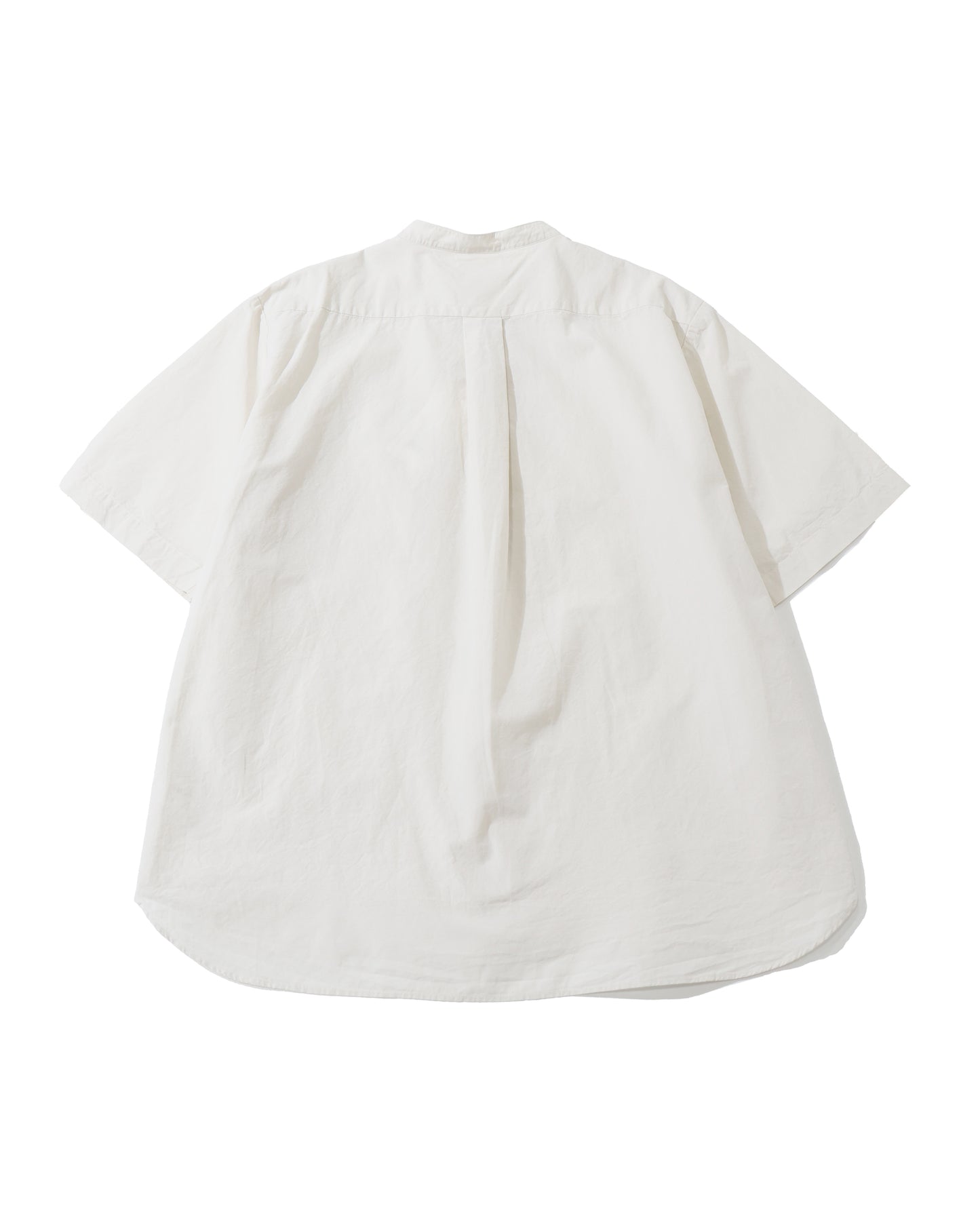BAND COLLAR SHIRT S/S
