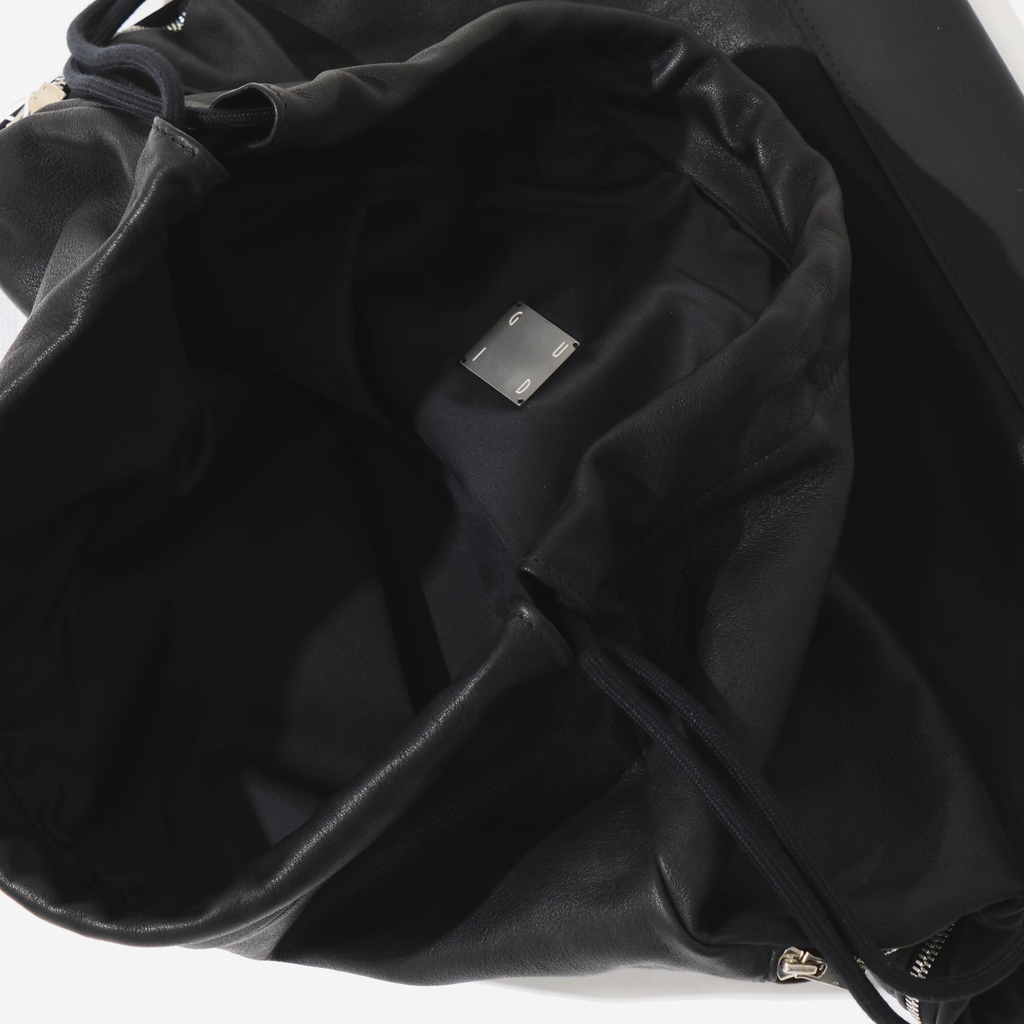 ZA1  BACKPACK  INTERBREED FULL GRAIN  BLACK