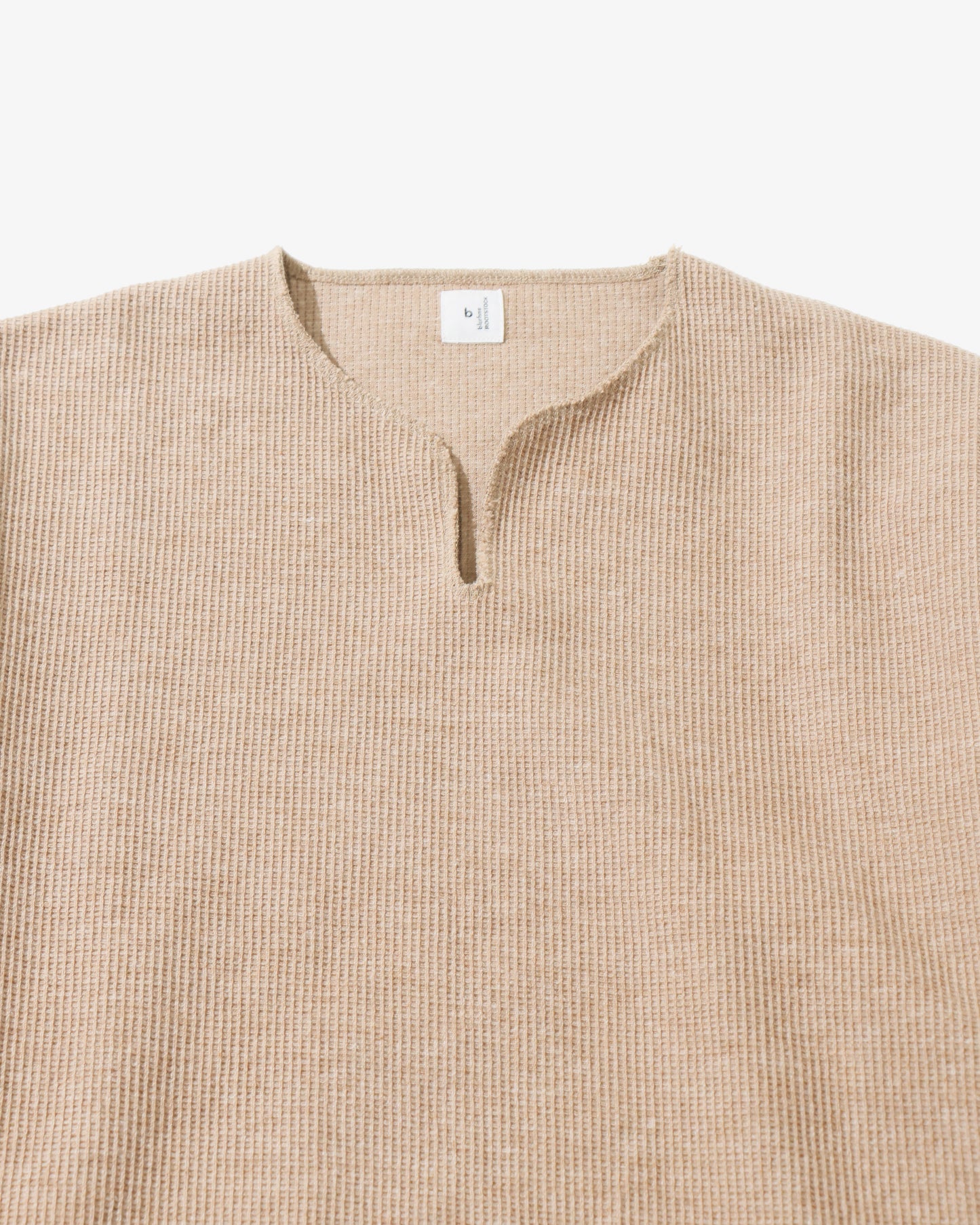 Rough&Smooth Thermal Over-neck HeatherBeige