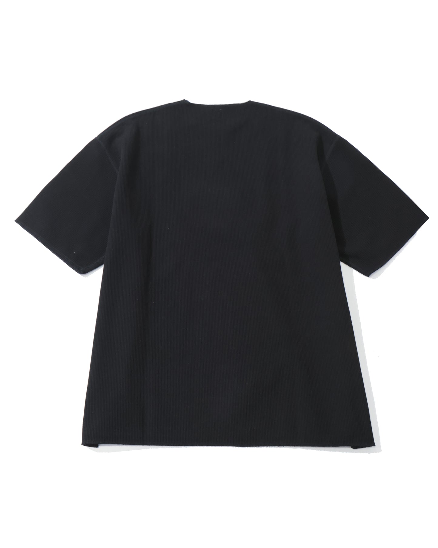 Rough&Smooth Thermal Over-neck Black