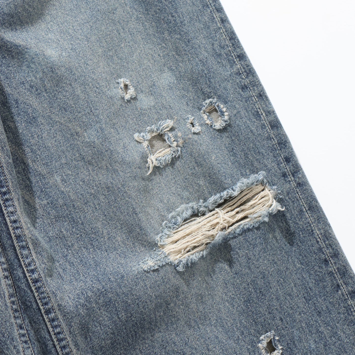 Super Damage Wide Denim Pants