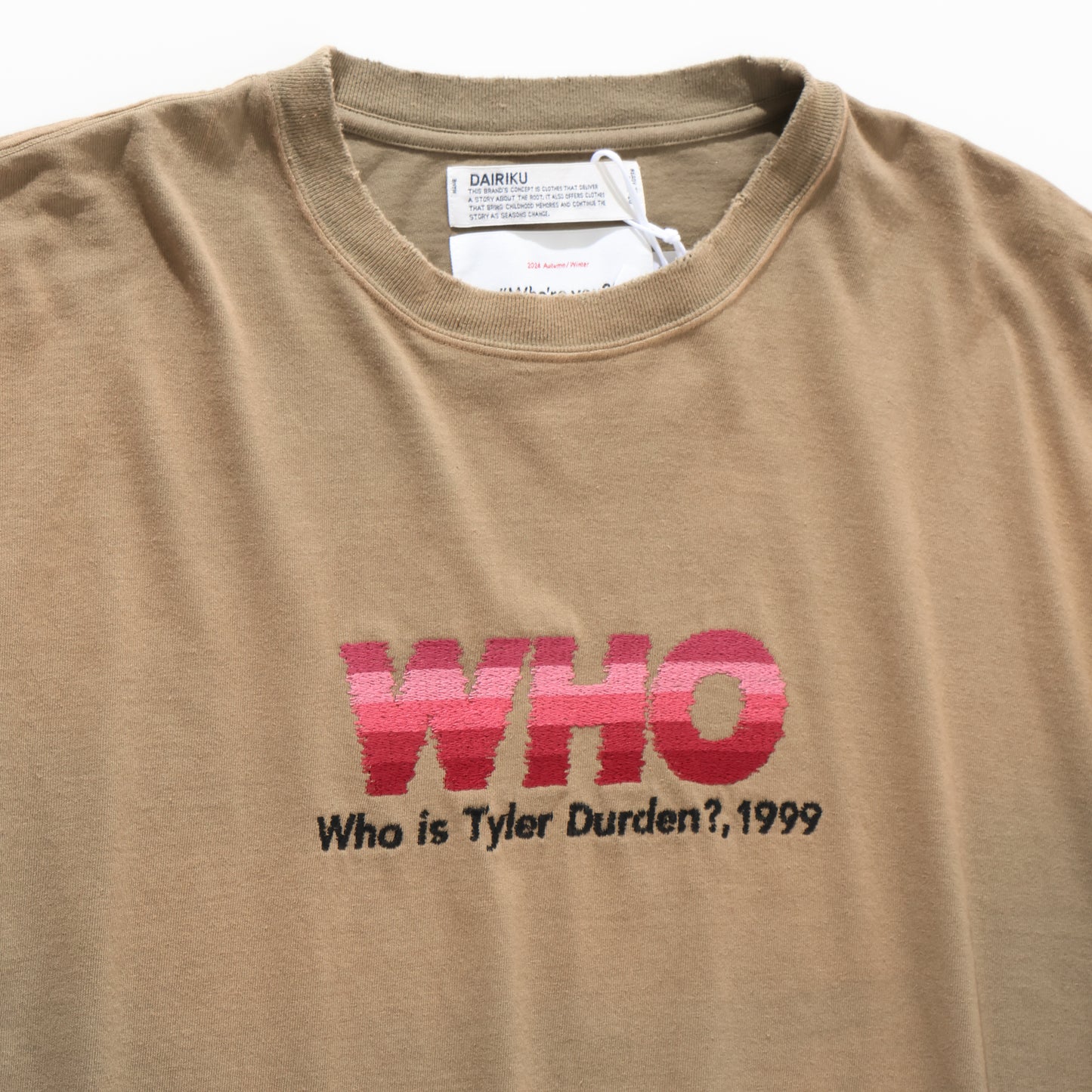 "WHO" Vintage Theme Tee