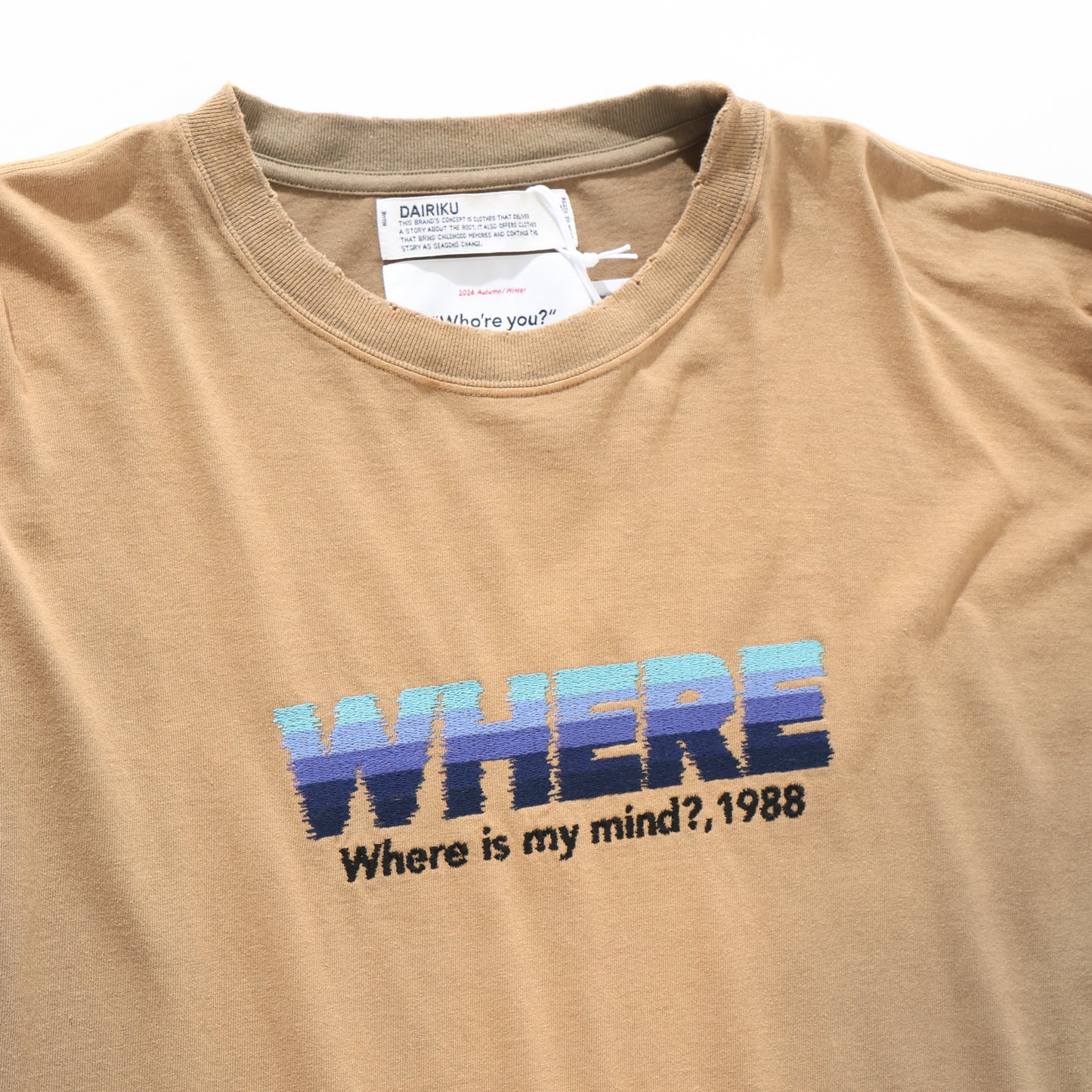 "WHERE" Vintage Theme Tee