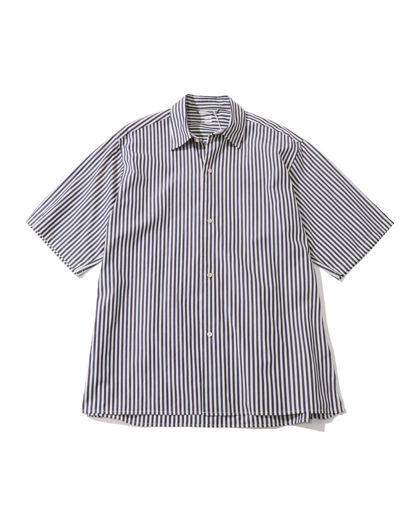 Stripe Half-Sleeve Shirt Stripe
