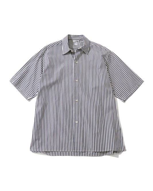 Stripe Half-Sleeve Shirt Stripe