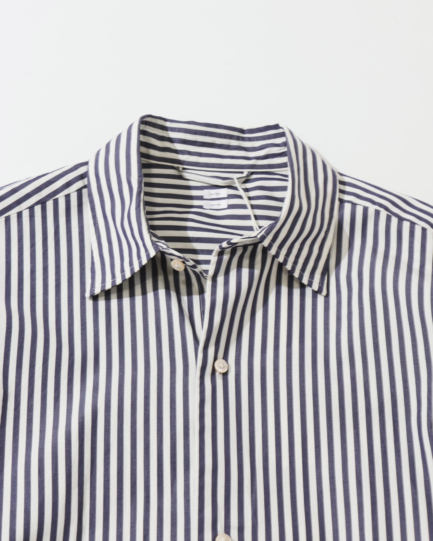 Stripe Half-Sleeve Shirt Stripe
