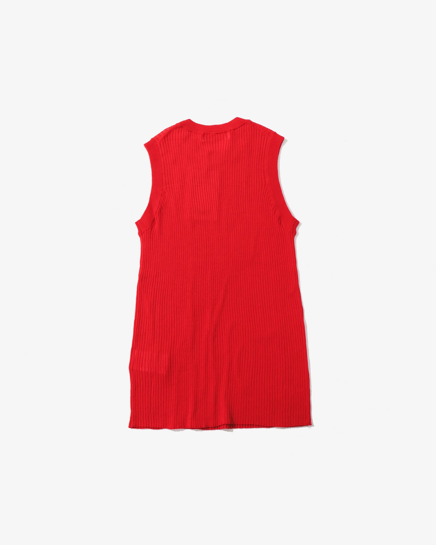 FINE TWIST CO/SI RIB N/S TOP
