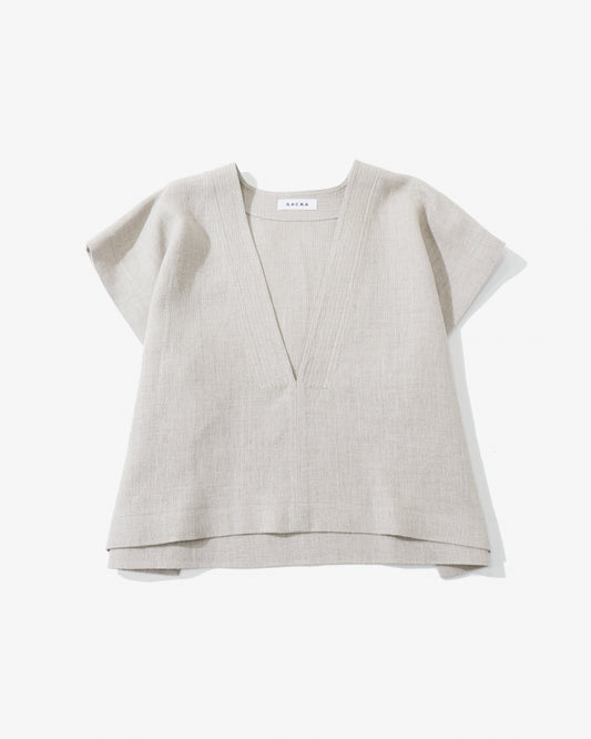 RUSTIC LINEN TOP