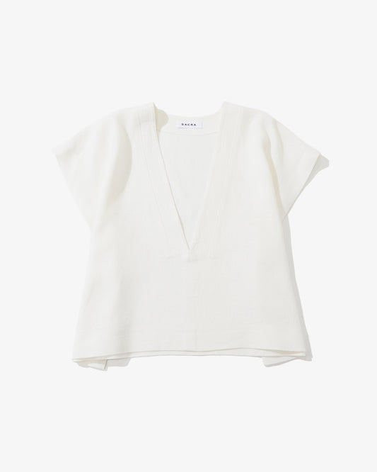 RUSTIC LINEN TOP