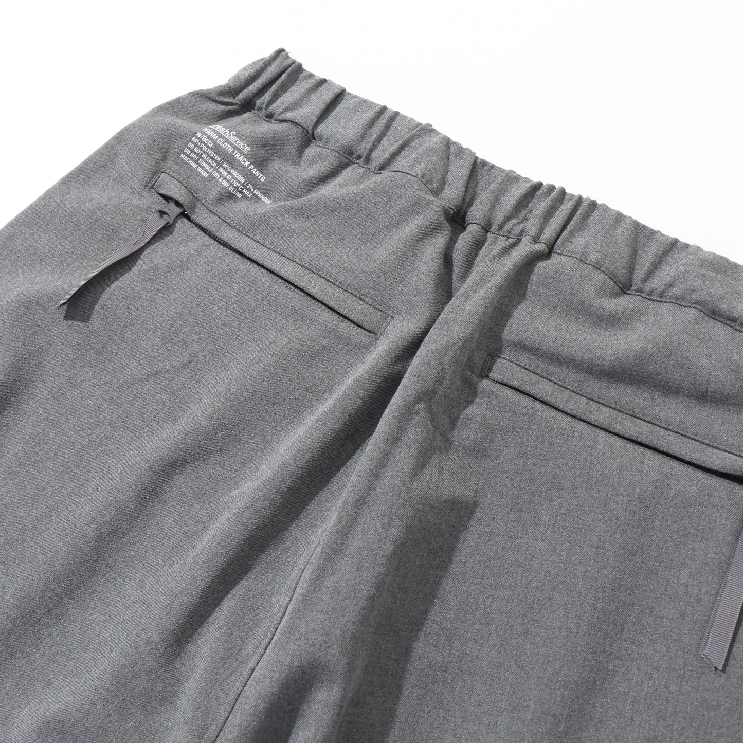 WARM CLOTH TRACK PANTS w/Octa