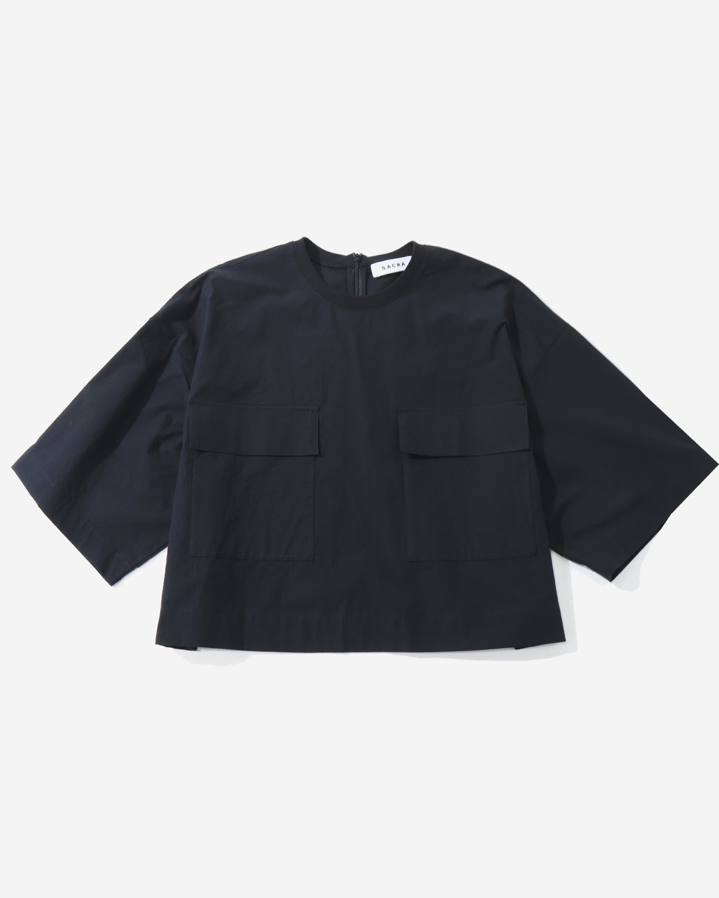 H.COUNT COTTON TUMBLE CROPPED TOP