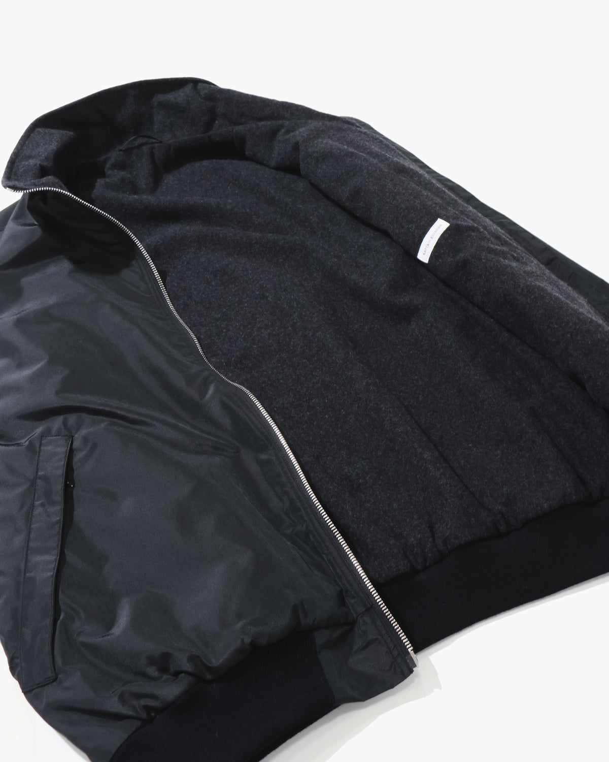 Silk Poly Contempo Jacket BLACK