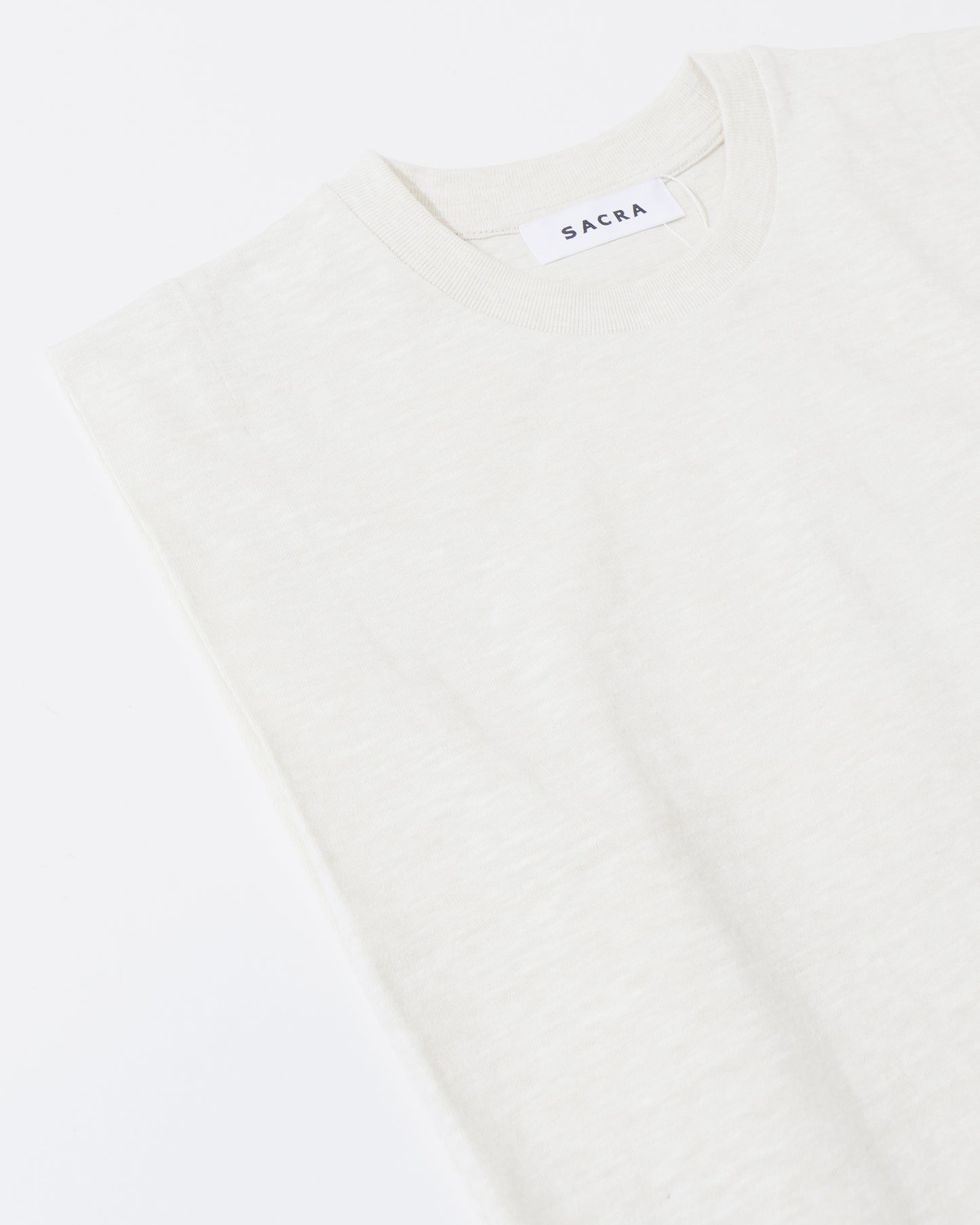 VINTAGE HEATHERED COTTON TOP