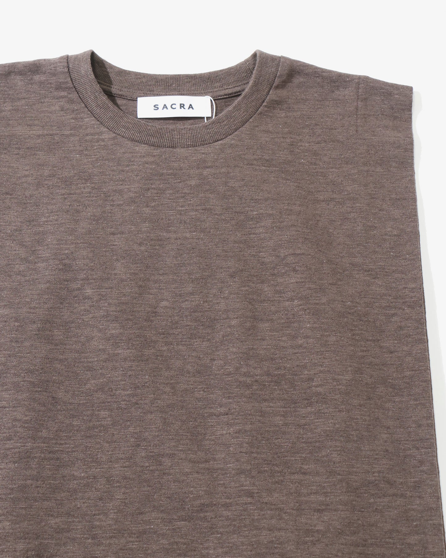 VINTAGE HEATHERED COTTON TOP