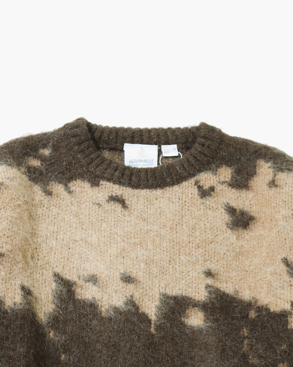MOHAIR SPLATTER SWEATER