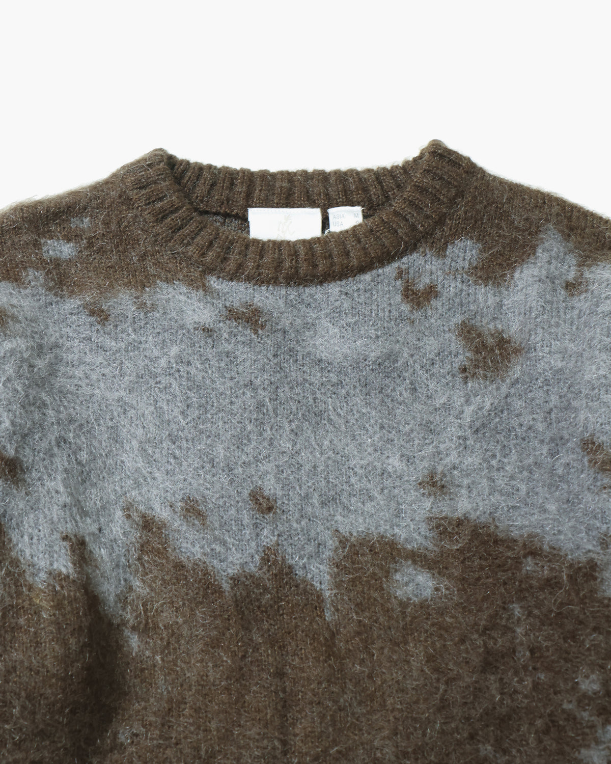 MOHAIR SPLATTER SWEATER