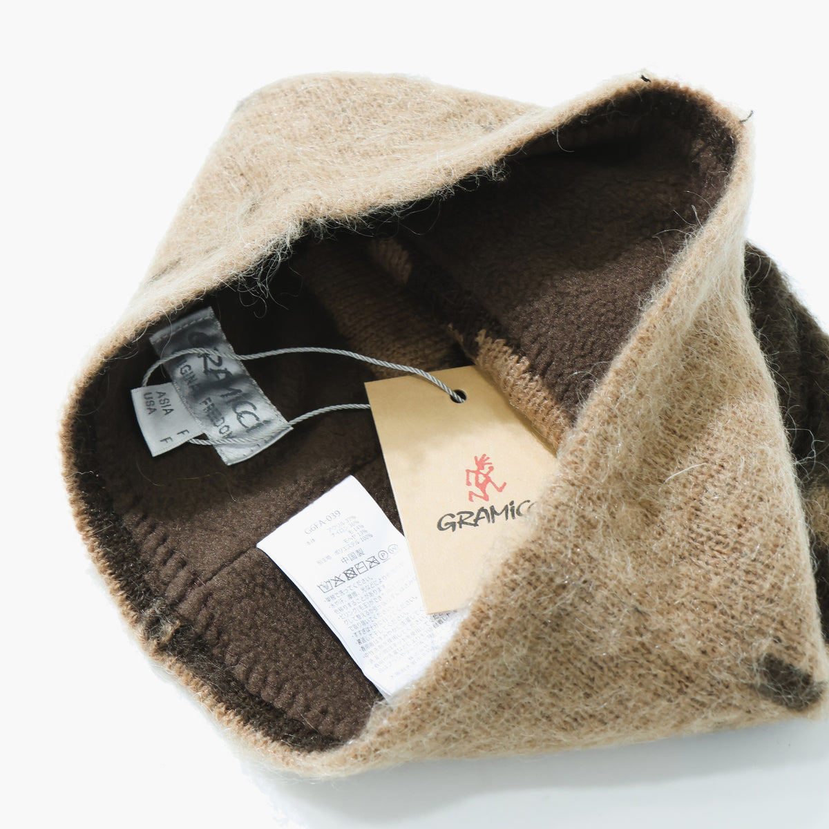 MOHAIR SPLATTER BEANIE