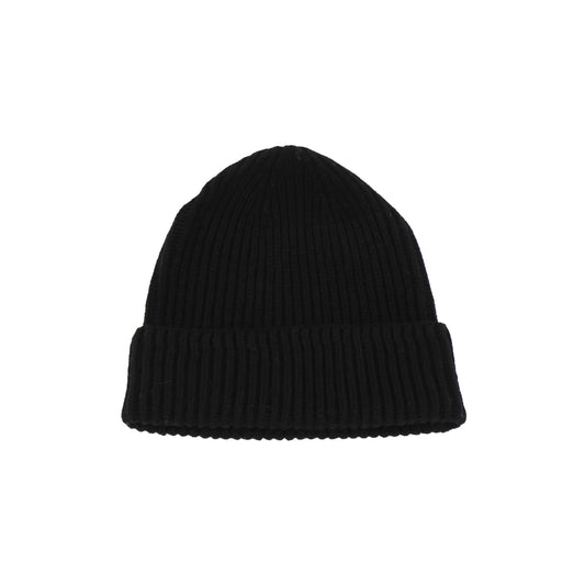 RIBBED KNIT WOOL BEANIE 11415