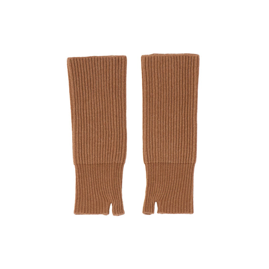 RIBBED KNIT WOOL ARM WARMERS 11414