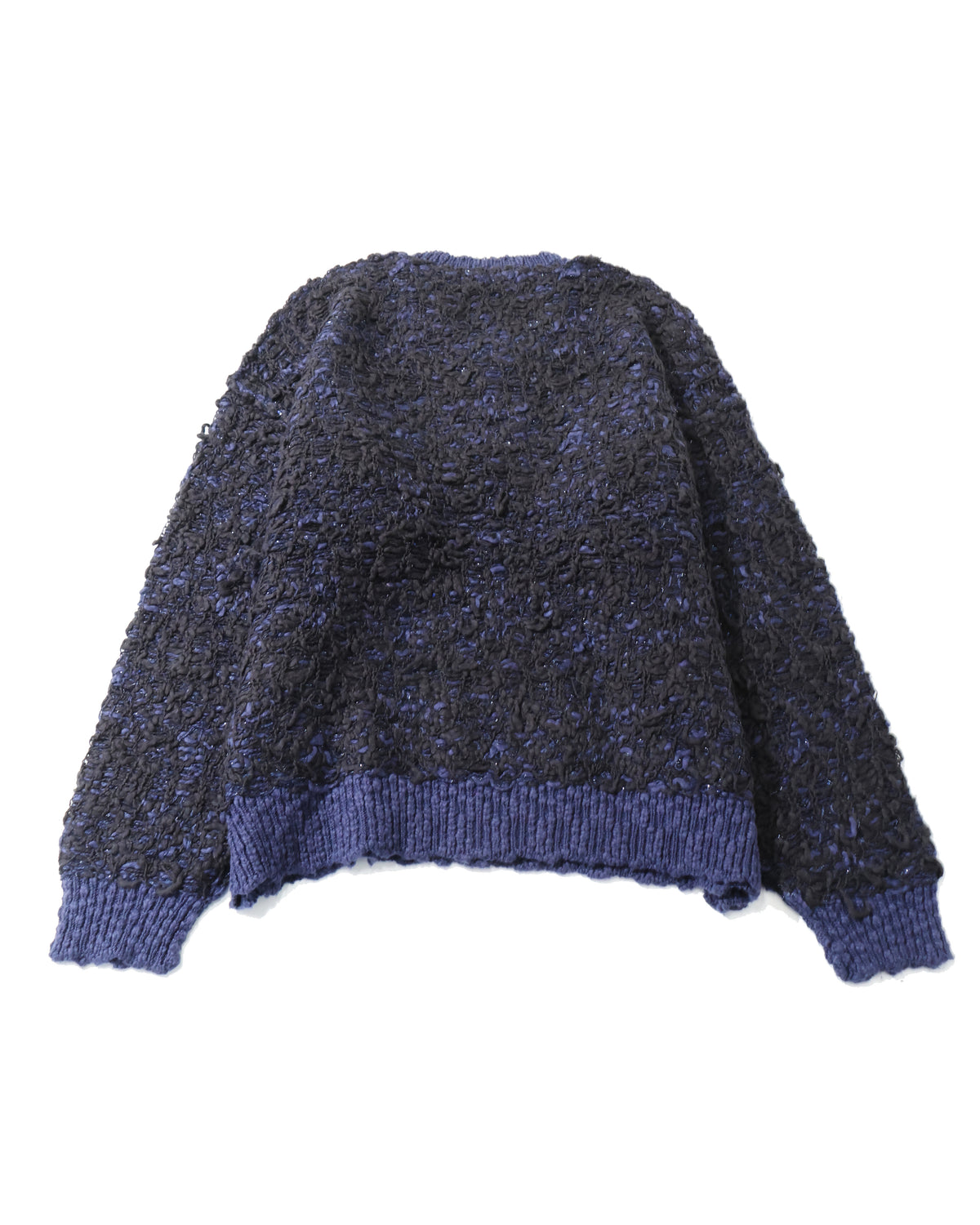 "Odd Hotel's Carpet" V-neck Pullover Knit