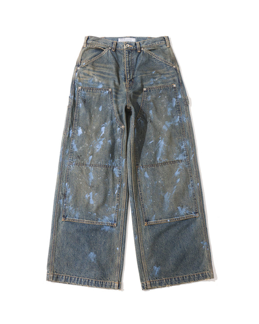 "Paint" Painter Denim Pants
