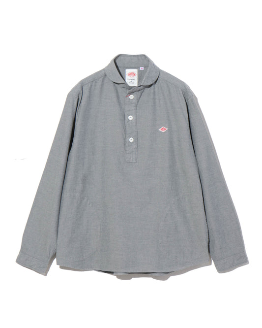 ROUND COLLAR P.O SHIRT L/S