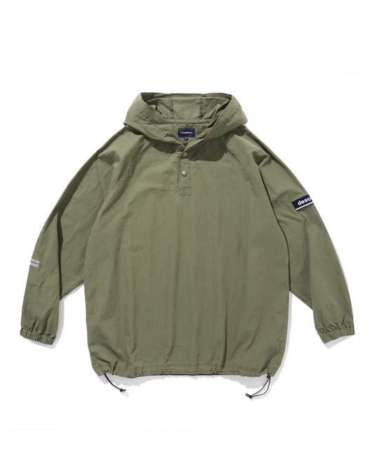 MOLE HOODED LS SHIRT  OLIVE DRAB