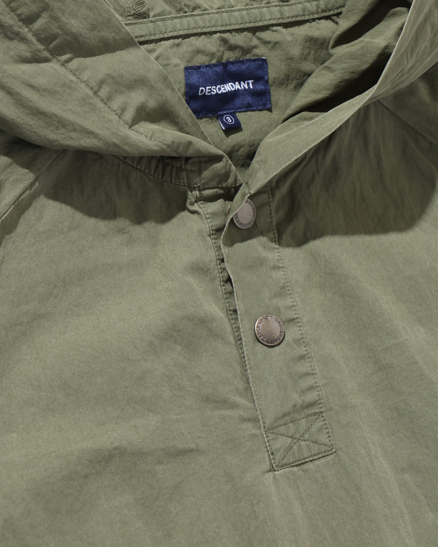 MOLE HOODED LS SHIRT  OLIVE DRAB