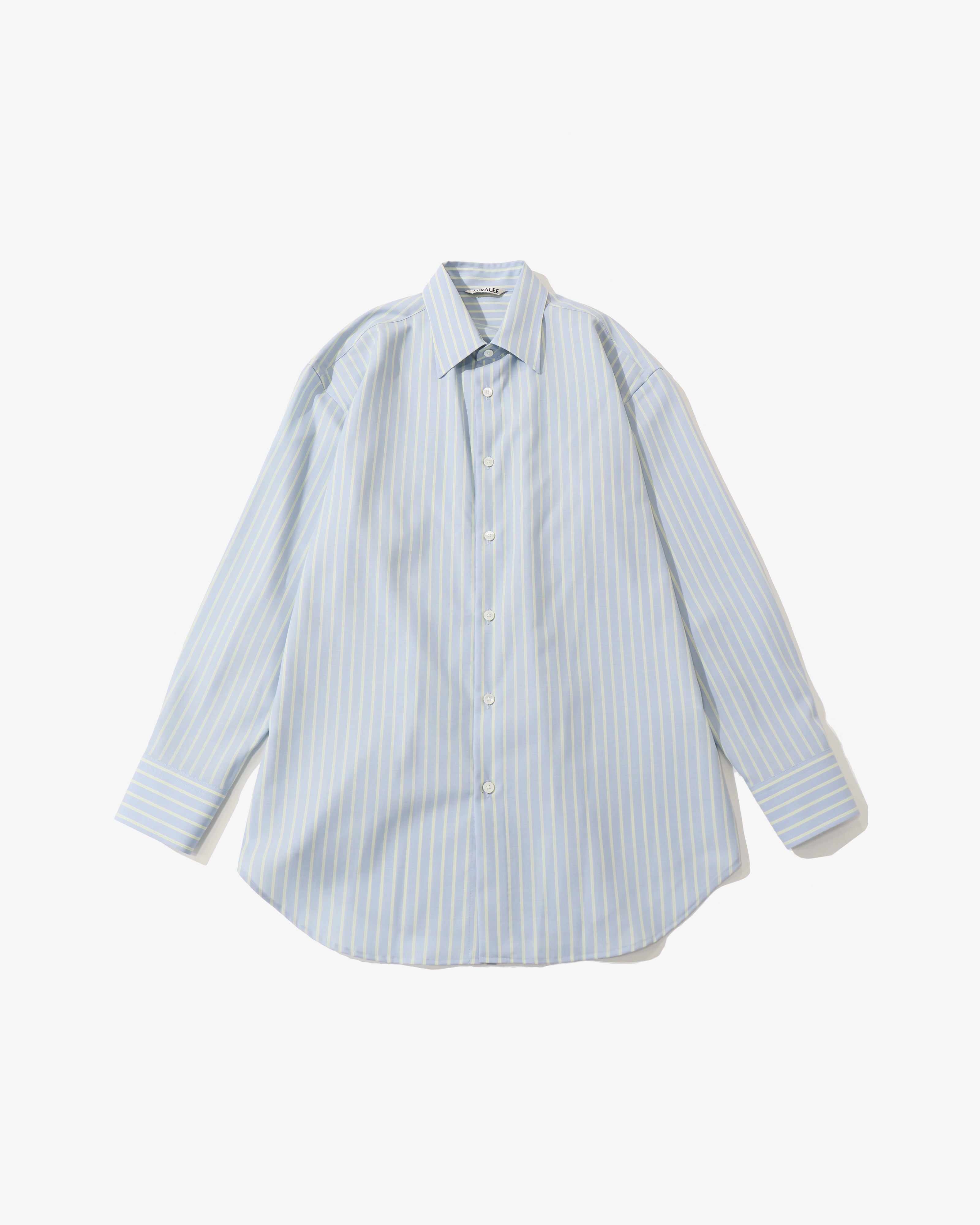 SUPER FINE WOOL STRIPE SHIRT – TIME AFTER TIME