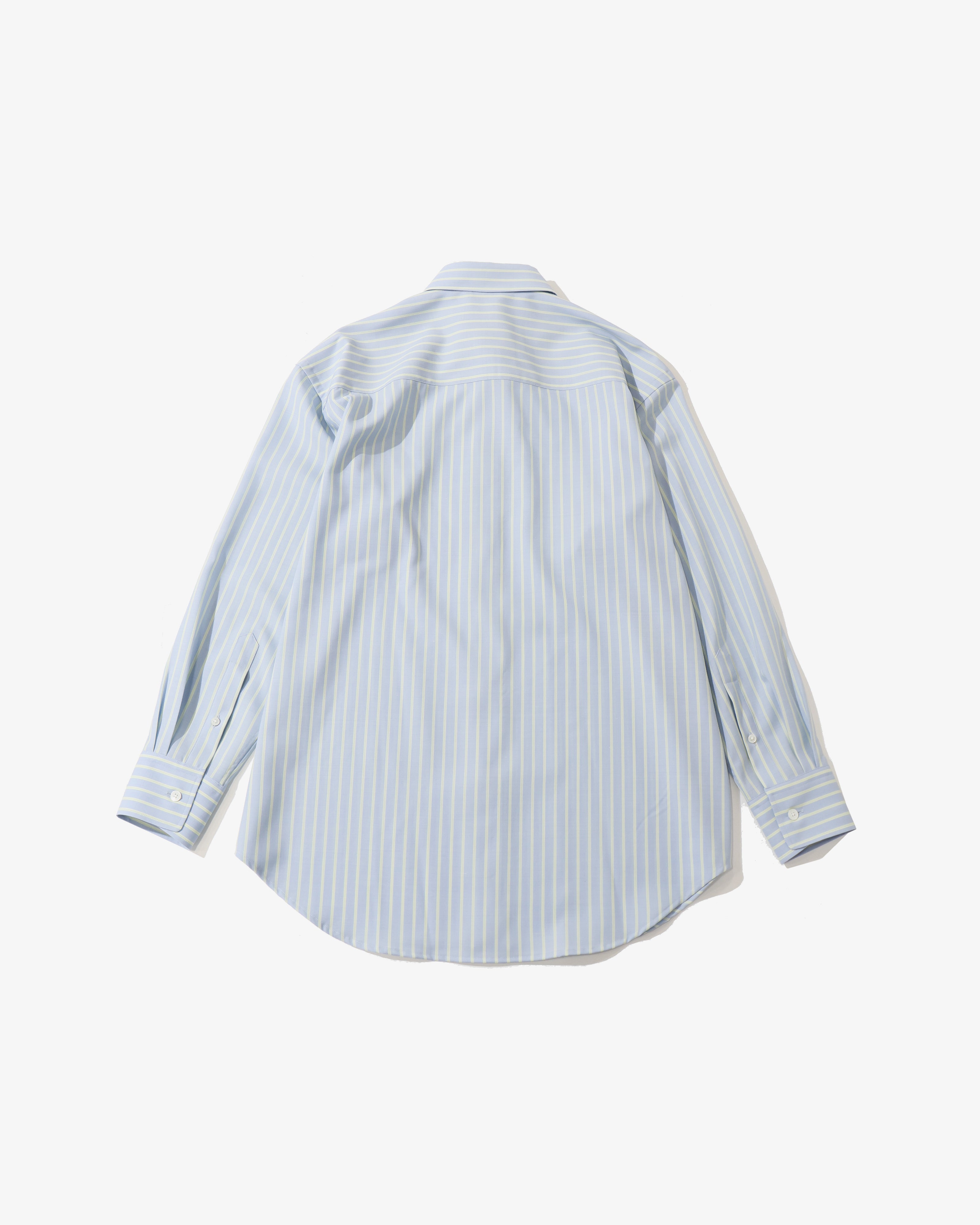 SUPER FINE WOOL STRIPE SHIRT – TIME AFTER TIME