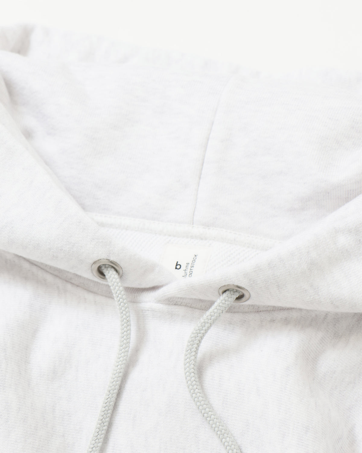 Soft&Hard Sweat Hoodie P/O HeatherWhite