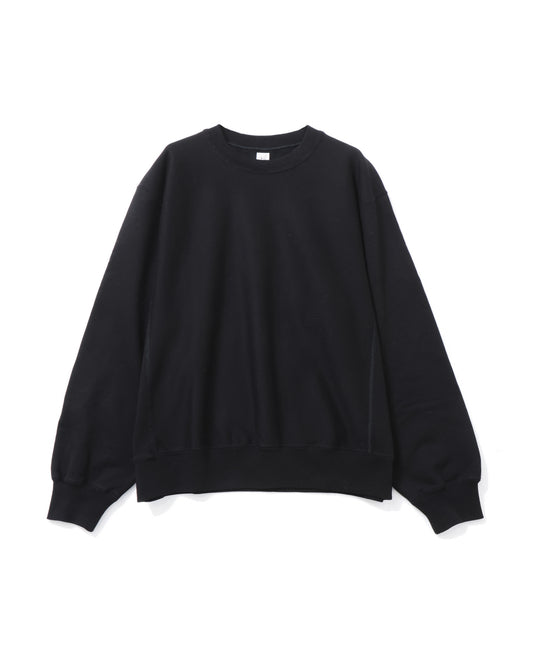 Soft&Hard Sweat Crew-neck P/O Black