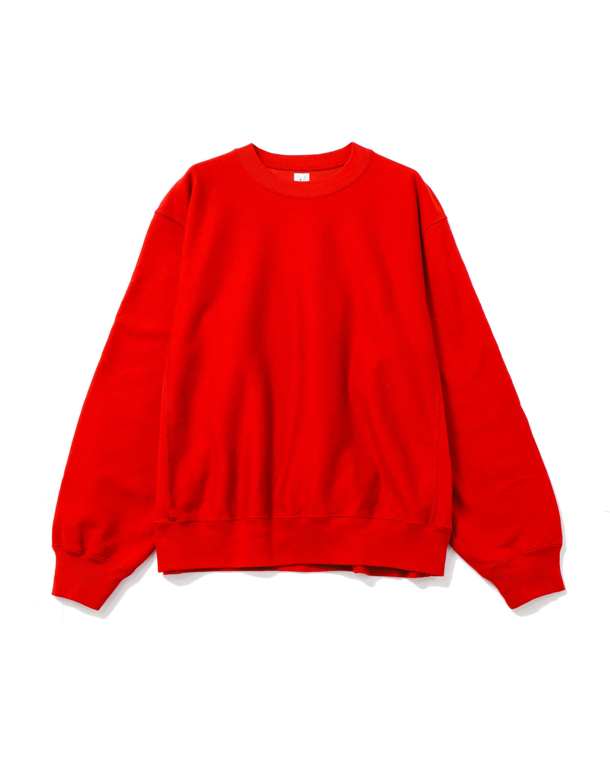 Soft&Hard Sweat Crew-neck P/O DarkRed