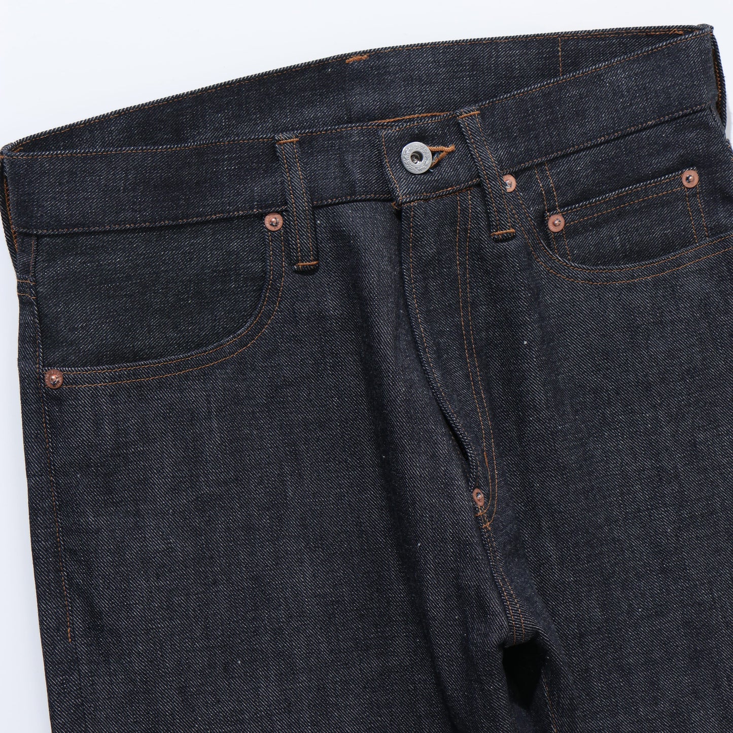 MODERN DENIM TROUSERS STRAIGHT CUT