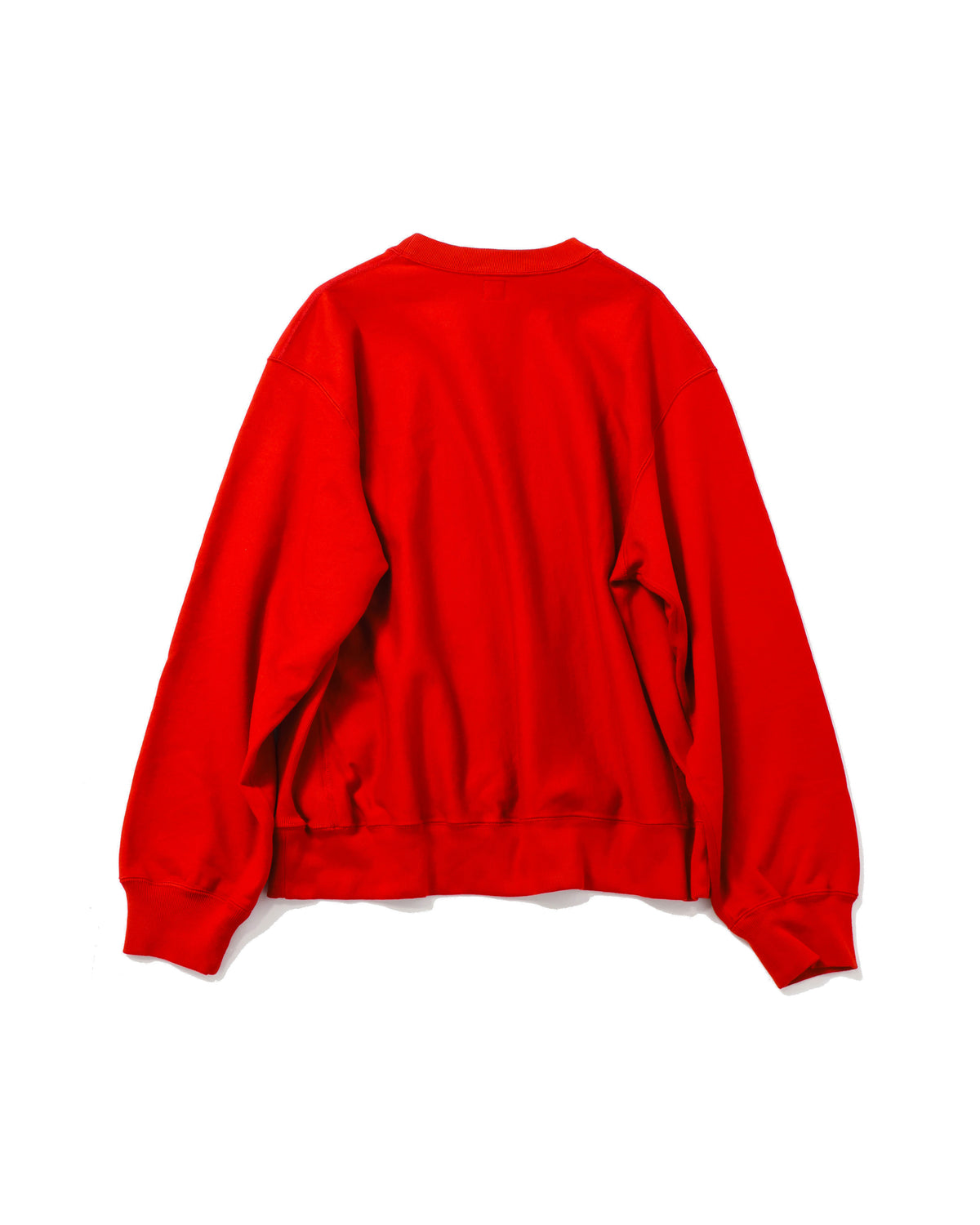 Soft&Hard Sweat Crew-neck P/O DarkRed