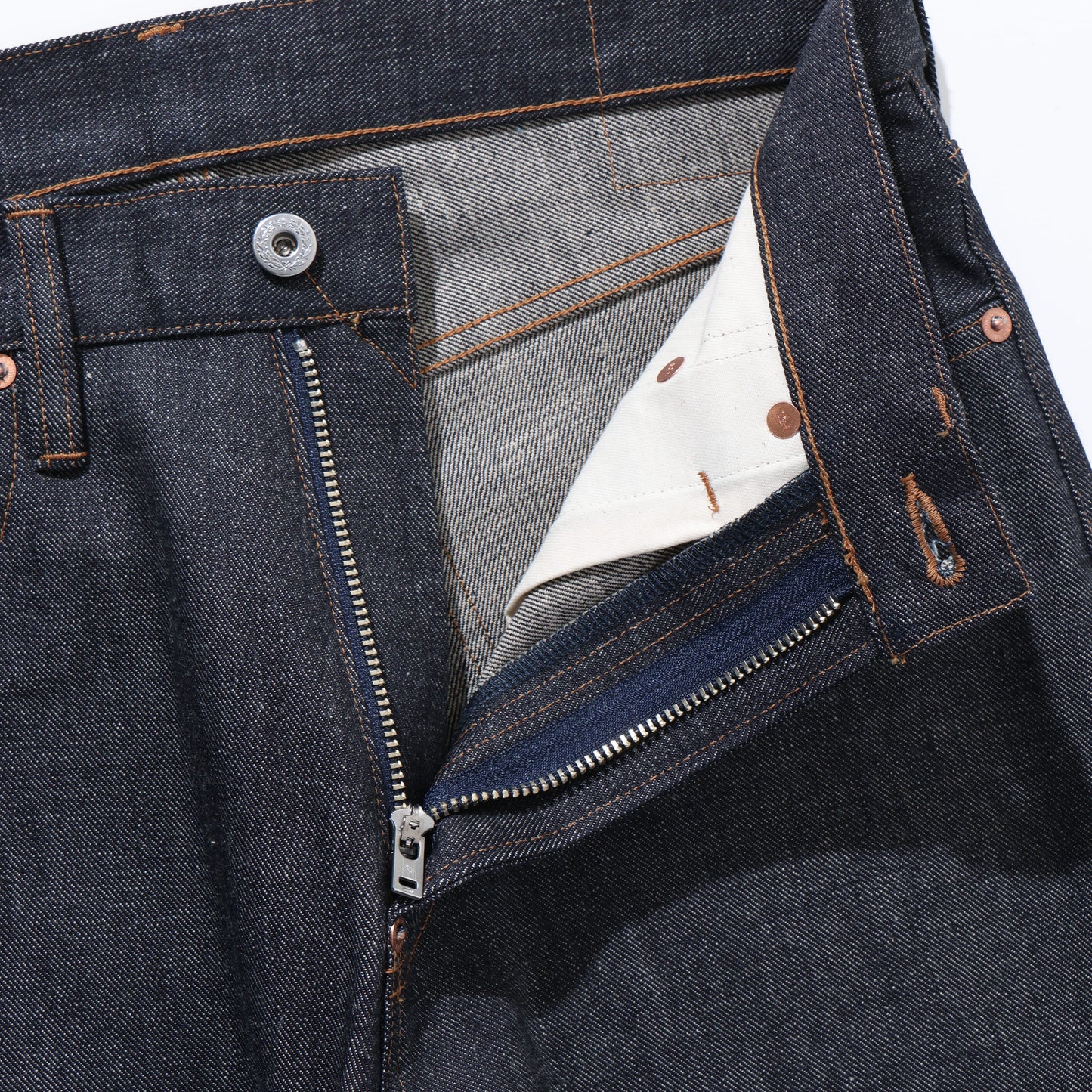 MODERN DENIM TROUSERS STRAIGHT CUT