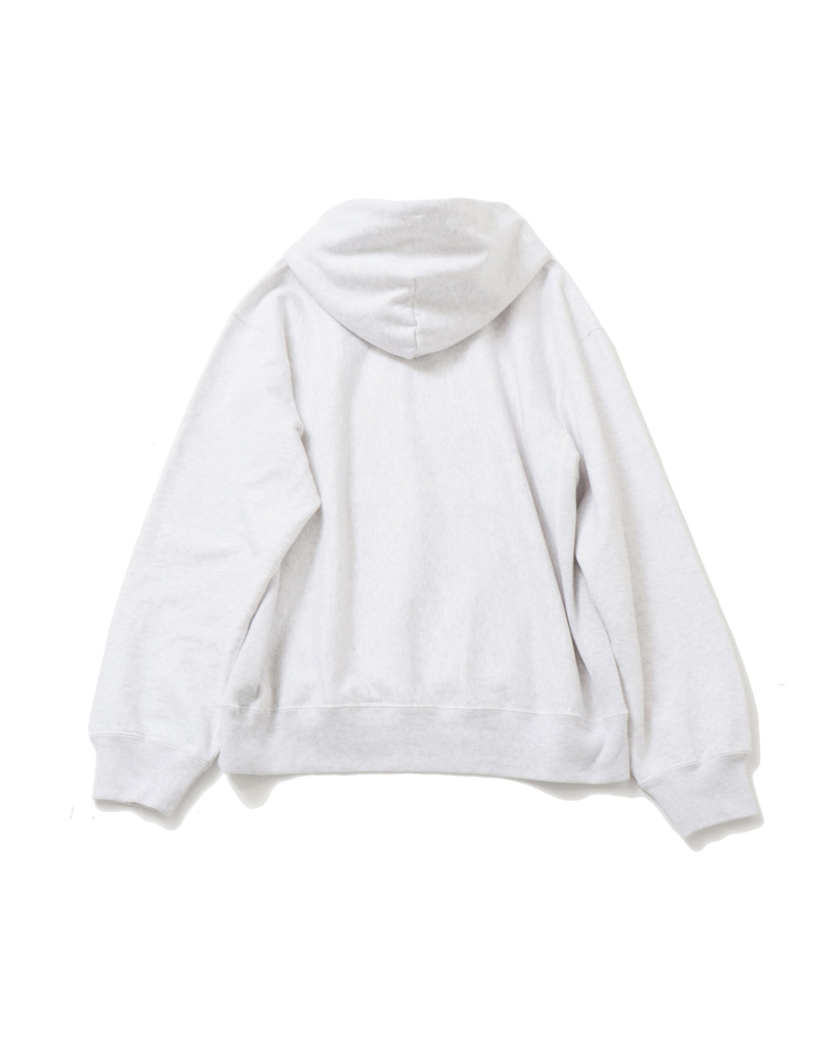 Soft&Hard Sweat Hoodie P/O HeatherWhite