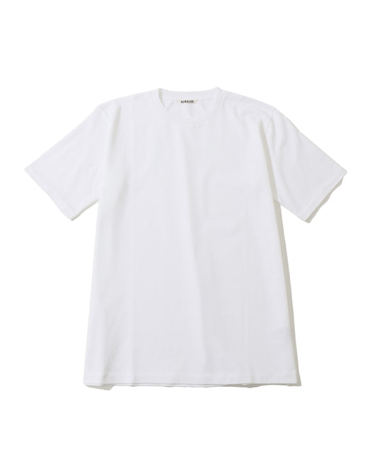 LUSTER PLAITING TEE WHITE
