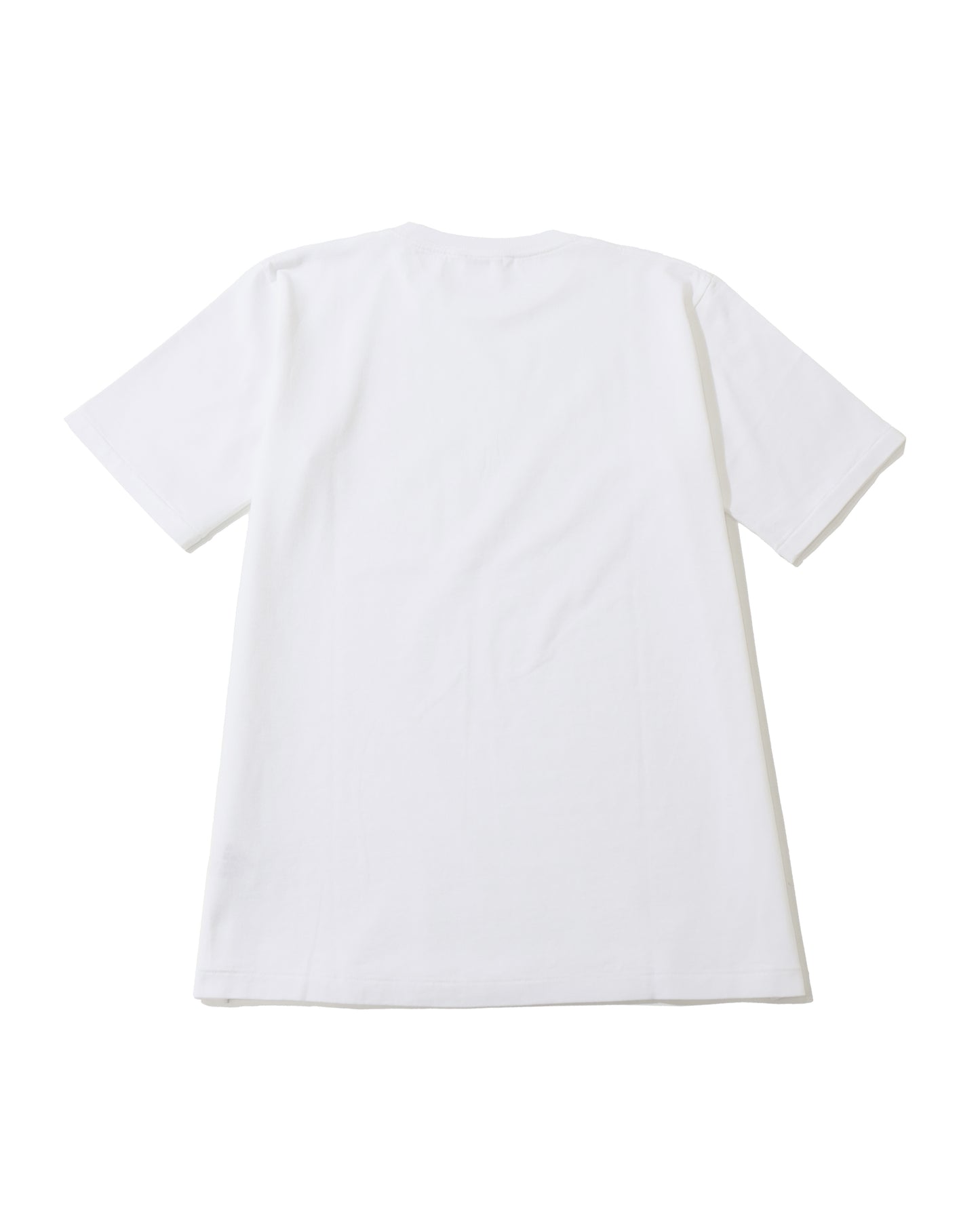 LUSTER PLAITING TEE WHITE