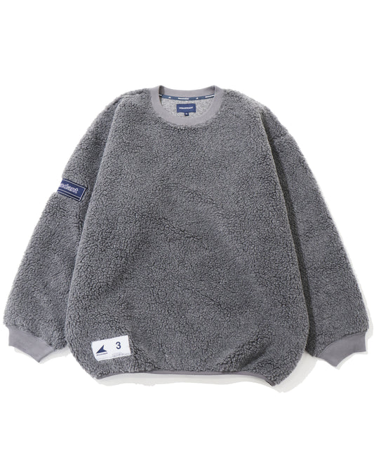 HORIZON FLEECE CREW NECK GRAY