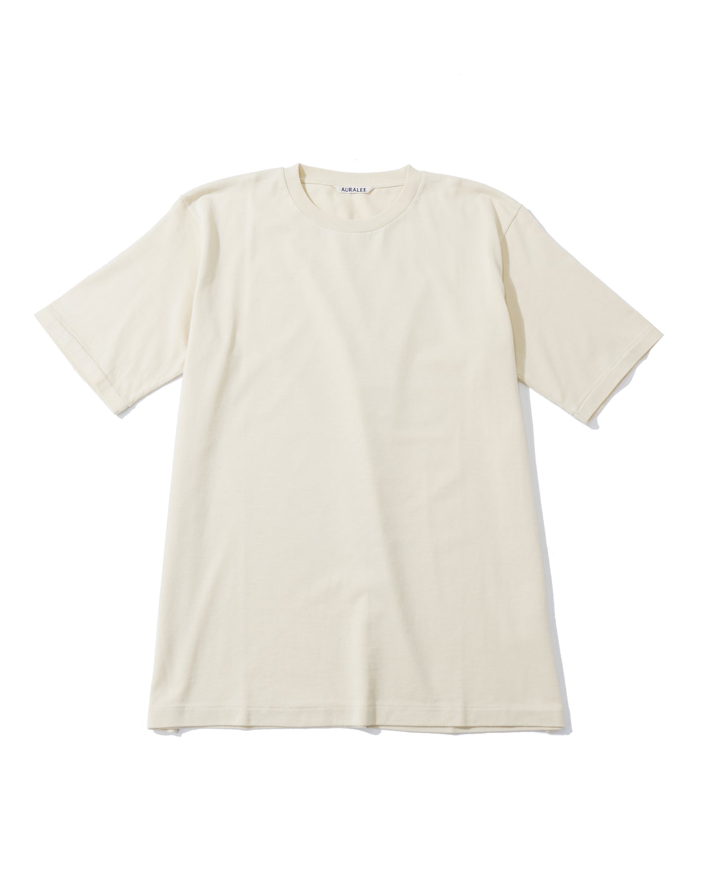 LUSTER PLAITING TEE IVORY BEIGE