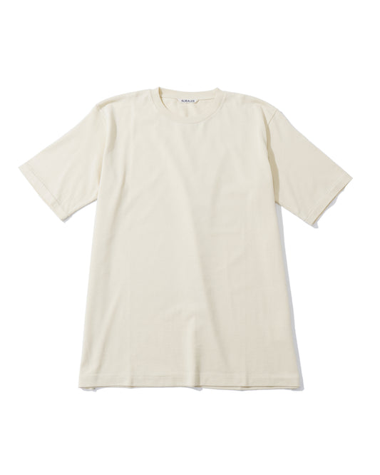 LUSTER PLAITING TEE IVORY BEIGE