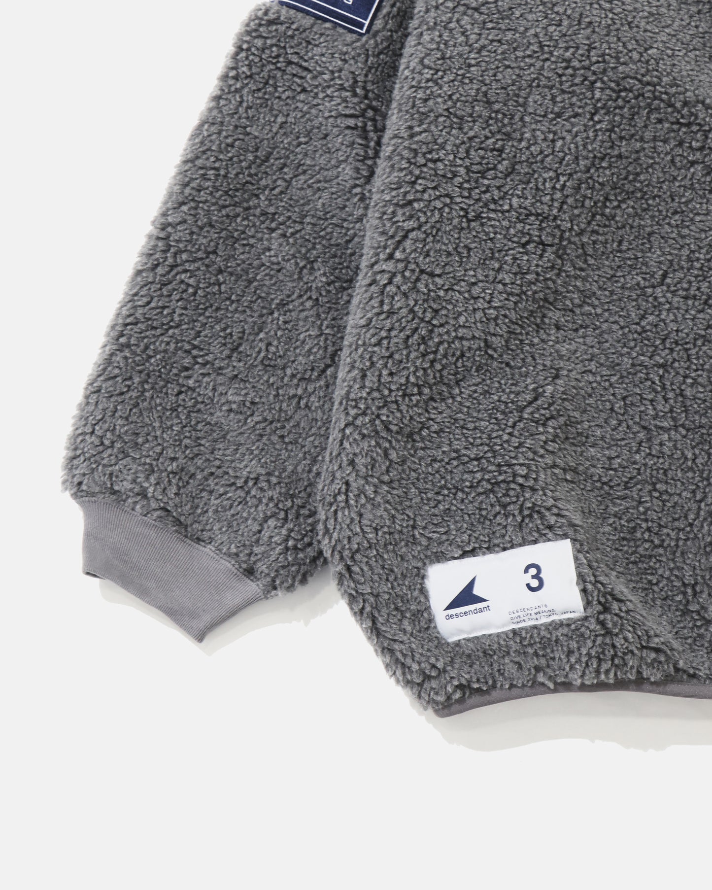 HORIZON FLEECE CREW NECK GRAY