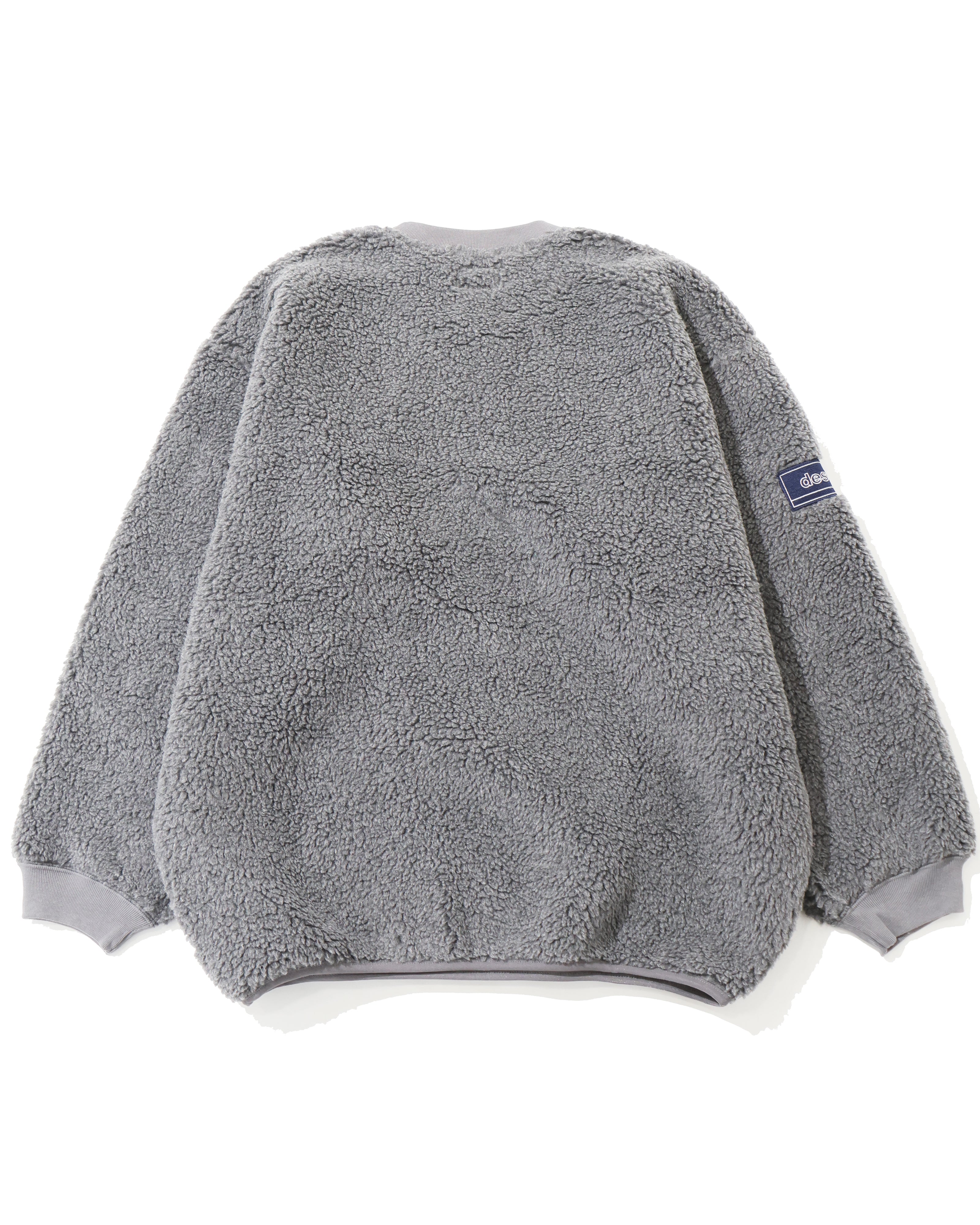 HORIZON FLEECE CREW NECK GRAY – TIME AFTER TIME